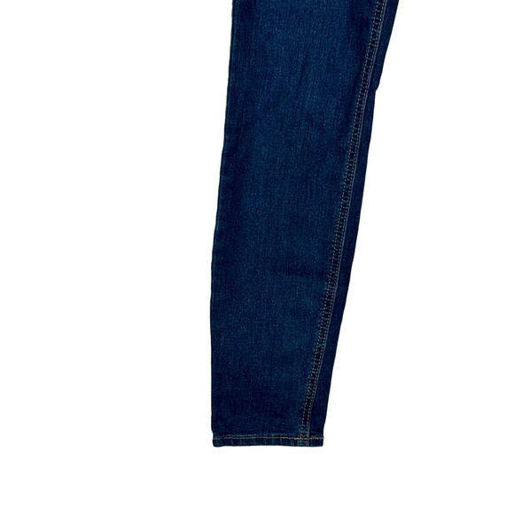 Old Navy Women's Jeans Super Skinny Mid-Rise Slim 5-Pocket Dark Denim Blue Sz. 2 - Picture 5 of 10